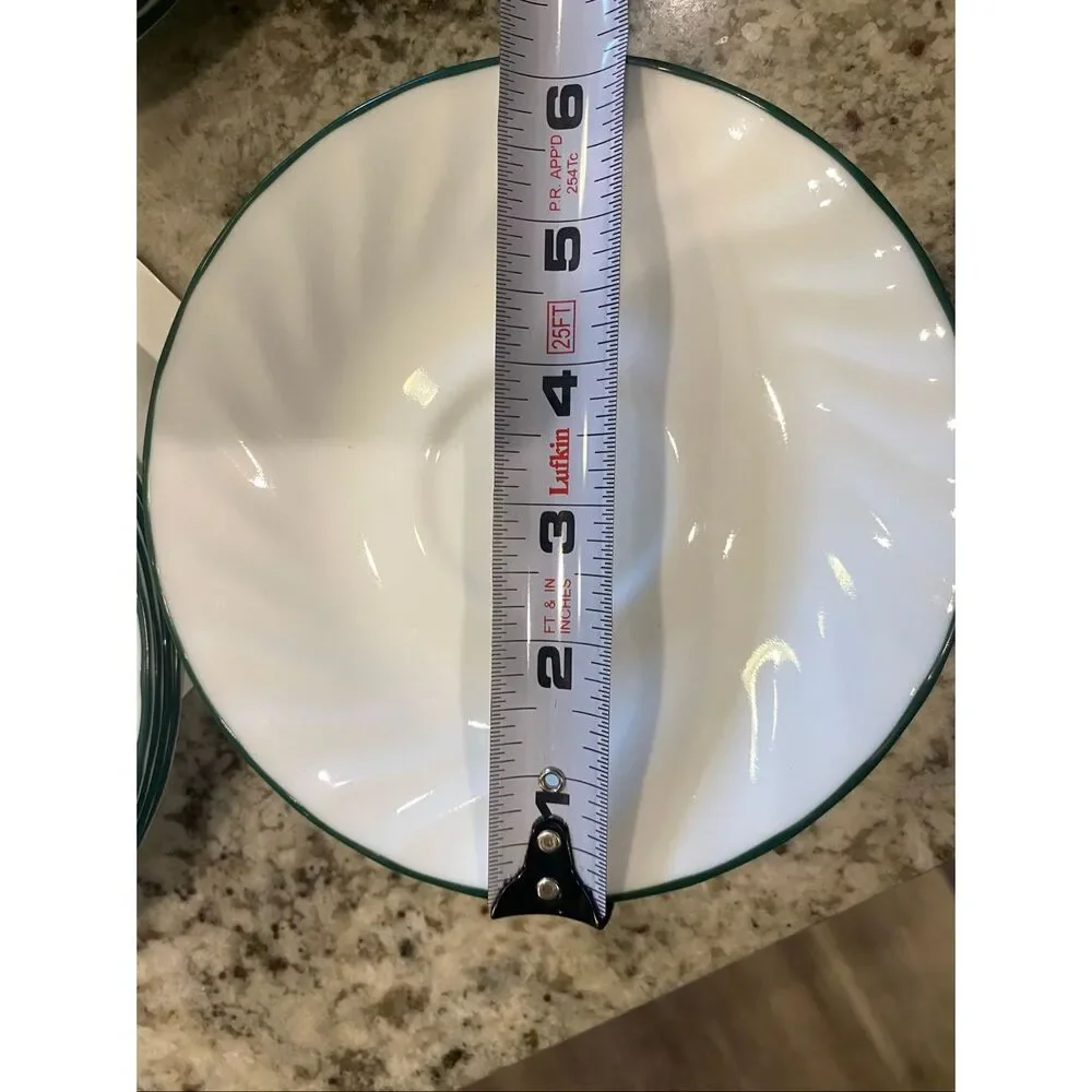 Set of 6 Corelle Callaway Ivy Saucers 6 1/8